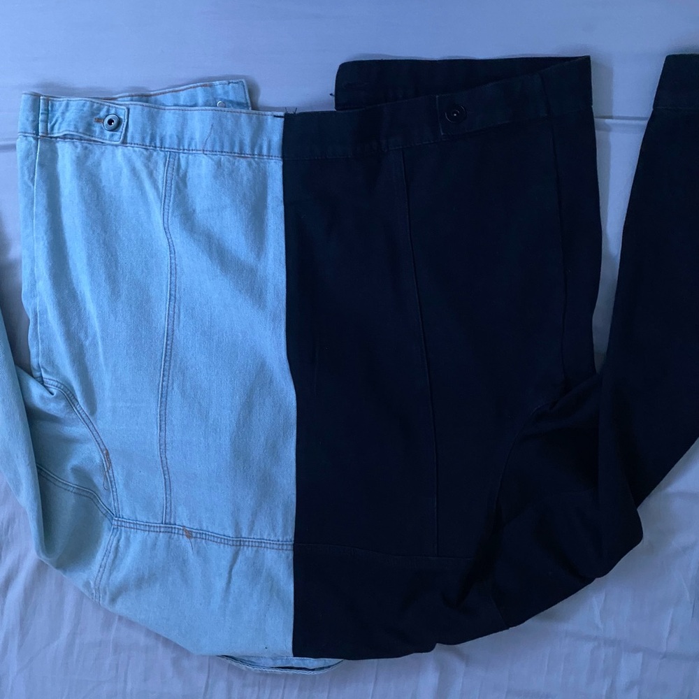 Two-Tone Denim Jacket - Picture 3 of 3